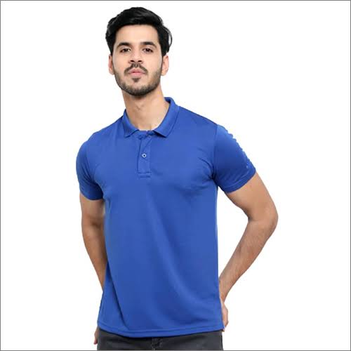 BLUE POLO HALF SLEEVE | COLOR | 220 GSM T SHIRTS